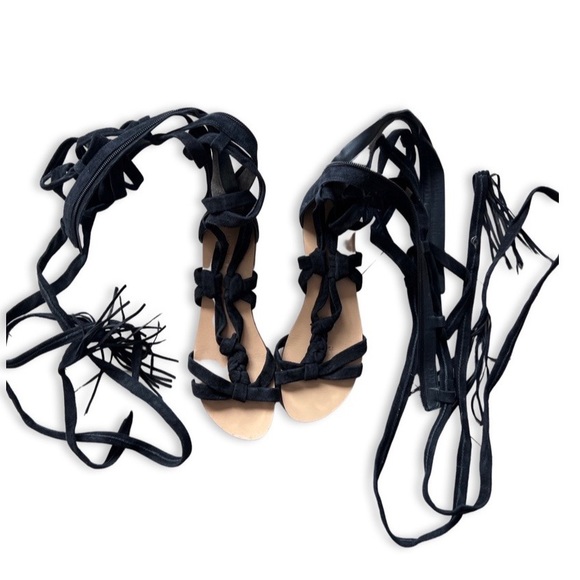 SIGERSON MORRISON GLADIATOR flat sandals size 7 - Picture 1 of 5